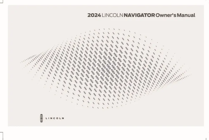 lincoln navigator owners manual