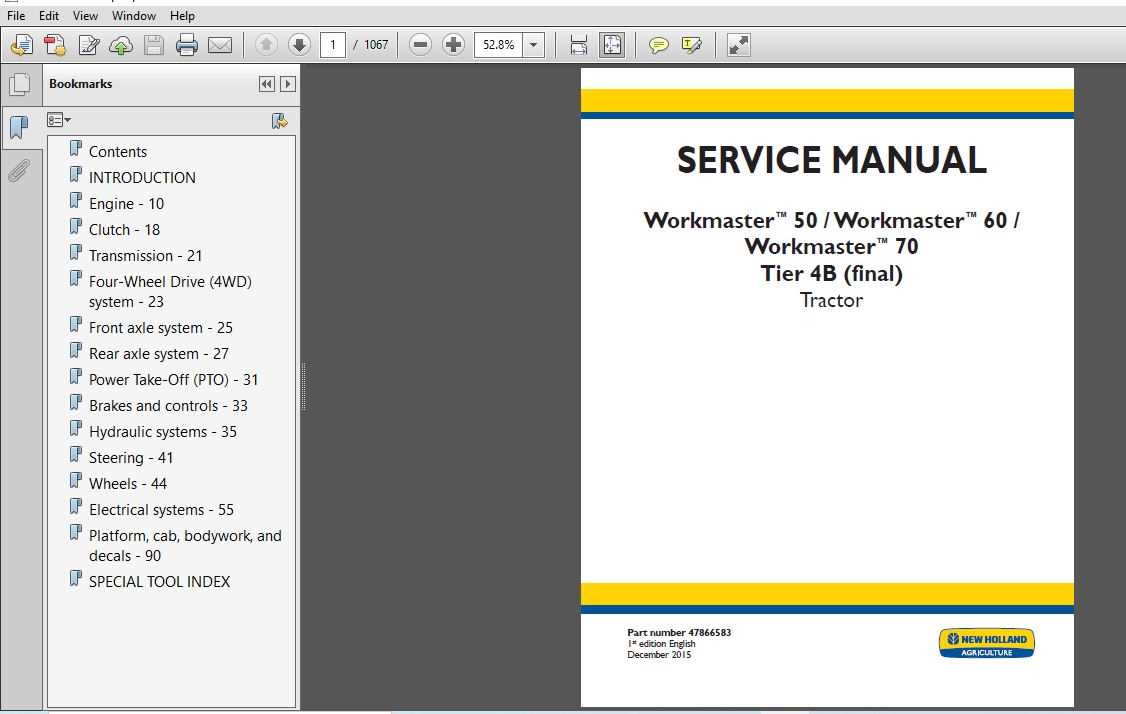 new holland workmaster 70 owners manual