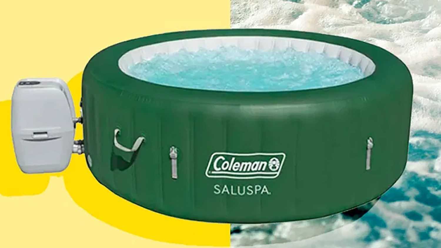 coleman inflatable hot tub owners manual