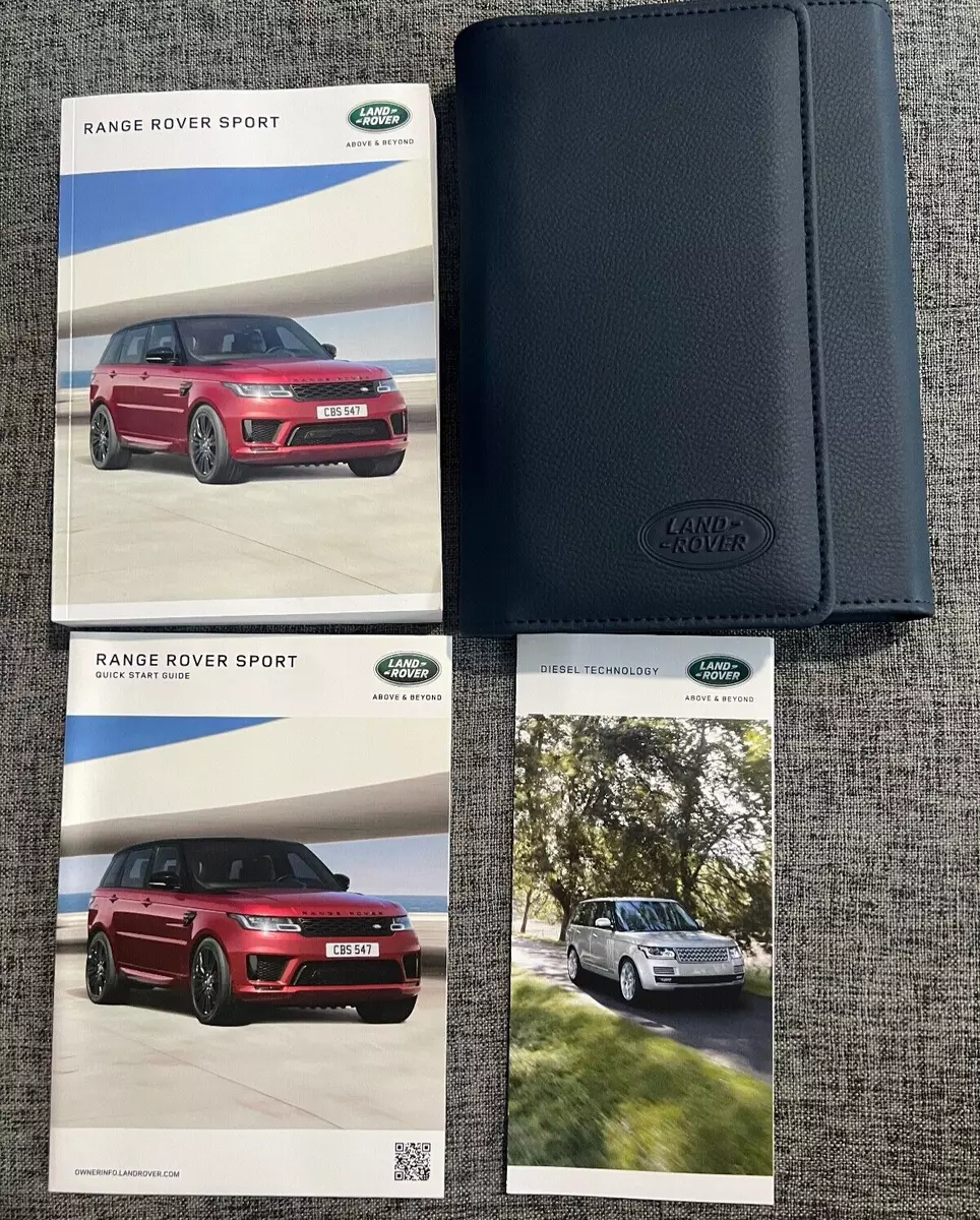 2021 range rover sport owners manual