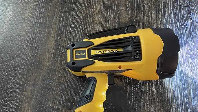 stanley fatmax spotlight owners manual