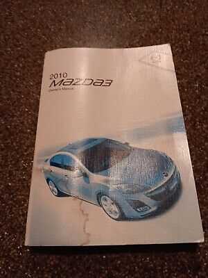 mazda axela 2010 owners manual