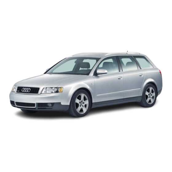 2003 audi a4 1.8 t quattro owners manual