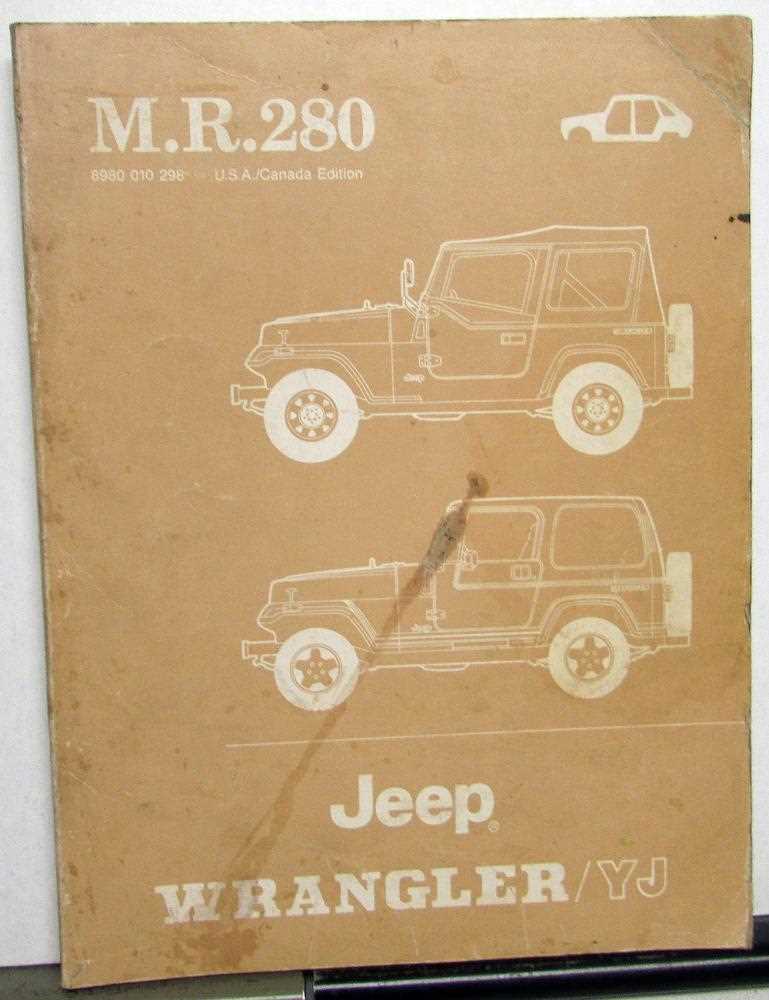 1992 jeep wrangler yj owners manual