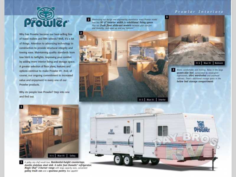 1971 prowler travel trailer owners manual