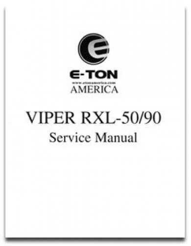 eton impulse txl 50 owners manual